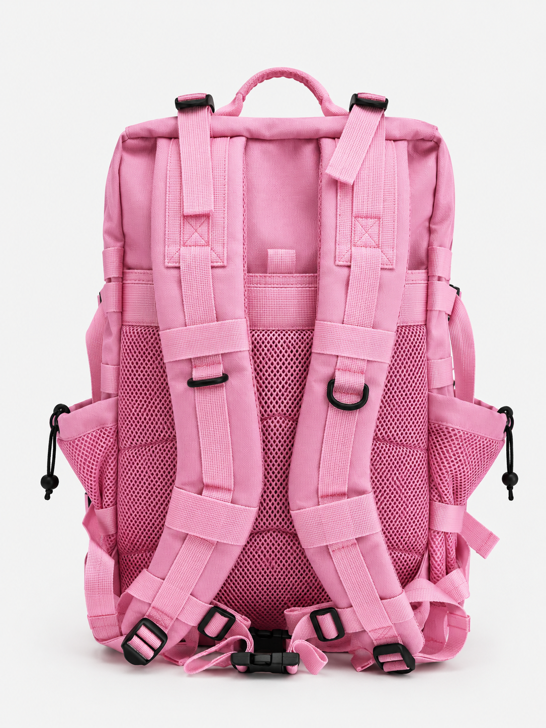 ALPHA GYM Gym Rucksack 45L mit Laptopfach – Military Pink – Gym Rucksack 45L