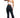 "ONAJ" SEAMLESS FLARED LEGGINGS BLACK
