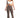 "ONAJ" SEAMLESS FLARED LEGGINGS TRUFFLE