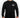 ALPHA GYM "FREEDOM" OVERSIZED LONGSLEEVE BLACK/WHITE