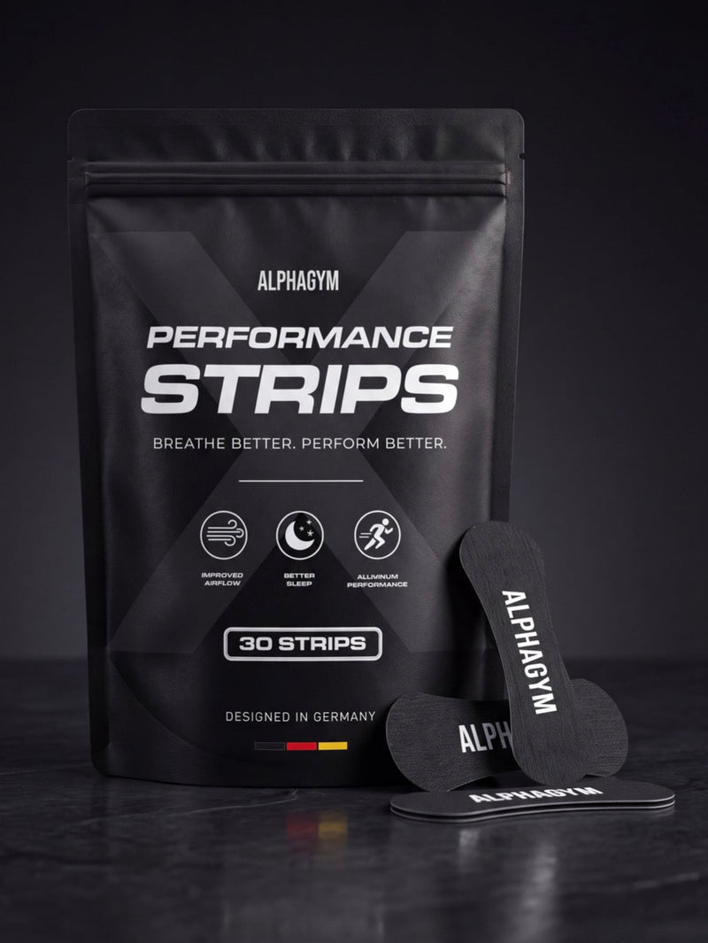 ALPHA GYM Performance Strips – Nasal Strips for Gym, Sports and Sleep, 30 Pieces