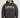 ALPHA GYM "COLLEGE" OVERSIZED FITNESS HOODIE GREY WASHED