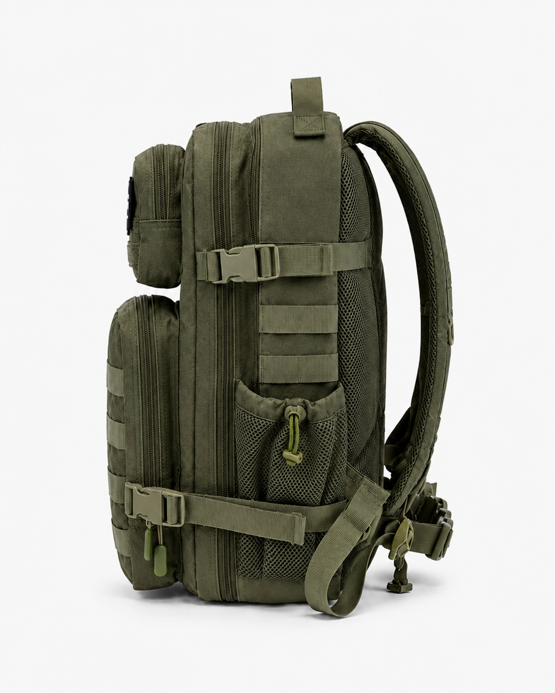 ALPHA GYM Gym Rucksack 45L mit Laptopfach – Military Army Green – Gym Rucksack 45L