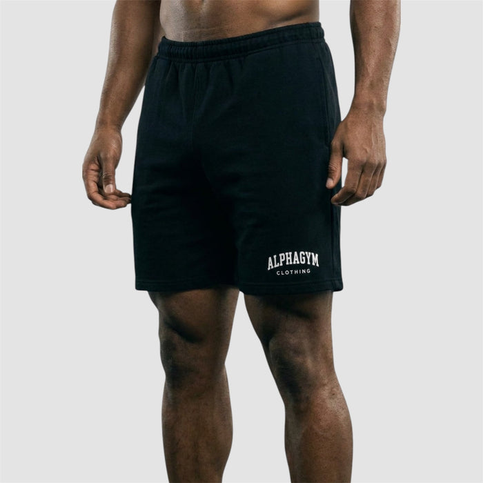ALPHA GYM COLLEGE Gym Shorts Black