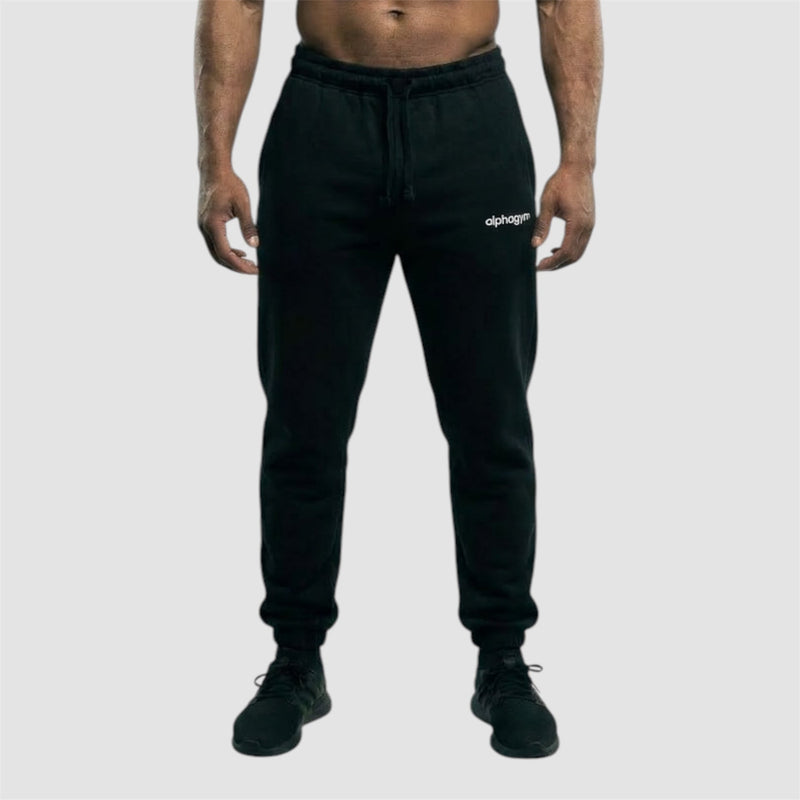 ALPHA GYM STUDIO Sports Pants Black – Men's Gym Joggers