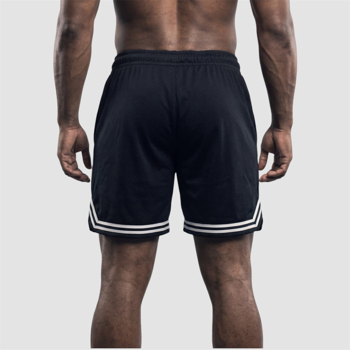 LEGACY Mesh Shorts – Black – zweite Ansicht
