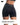 ALPHA GYM ILAYA Scrunch Shorts Black – Detail: Scrunch-Rückseite