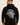 ALPHA GYM INVICTUS Oversized Fitness Hoodie Black for Men