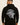 ALPHA GYM INVICTUS Oversized Fitness Hoodie Schwarz für Herren