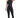 AUREA V-Back Scrunch Jumpsuit Long – Black