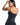 ALPHA GYM AYLA Sport Top Black – View 2