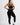 ALPHA GYM BEVON Seamless Leggings Black – View 2