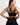 ALPHA GYM BEVON Sports Bra Black – View 2
