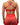 ALPHA GYM HYPER ACTIVE Sports Bra Red – View 2