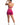 ALPHA GYM ILAYA Scrunch Shorts Berry – View 3