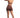 ILAYA Scrunch Shorts – Mahogany