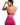 ALPHA GYM ILAYA Sport-BH Berry – Ansicht 3