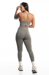 NOYA High Waist Seamless Leggings – Sage