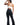 ALPHA GYM ONAJ Flared Leggings Schwarz – Ansicht 2