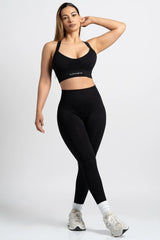 ONAJ Seamless Scrunch Leggings – Black