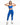 ALPHA GYM SOLENA Set Blau – Sport-BH und Seamless Scrunch Leggings Damen