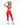 ALPHA GYM SOLENA Set Rot – Sport-BH und Seamless Scrunch Leggings Damen