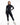 ALPHA GYM VALORA Set Black – Women's Shaping Zip Jacket and Seamless Scrunch Leggings