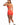 ALPHA GYM VARIJA Scrunch Shorts Watermelon Red – View 2