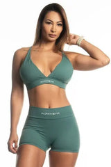 VARIJA Sport Bra – Green