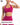 ALPHA GYM ILAYA Sport Bra Berry – Detail: Halter neck cut