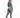 ''VALORA'' SEAMLESS SCRUNCH LEGGINGS DARK GRAY