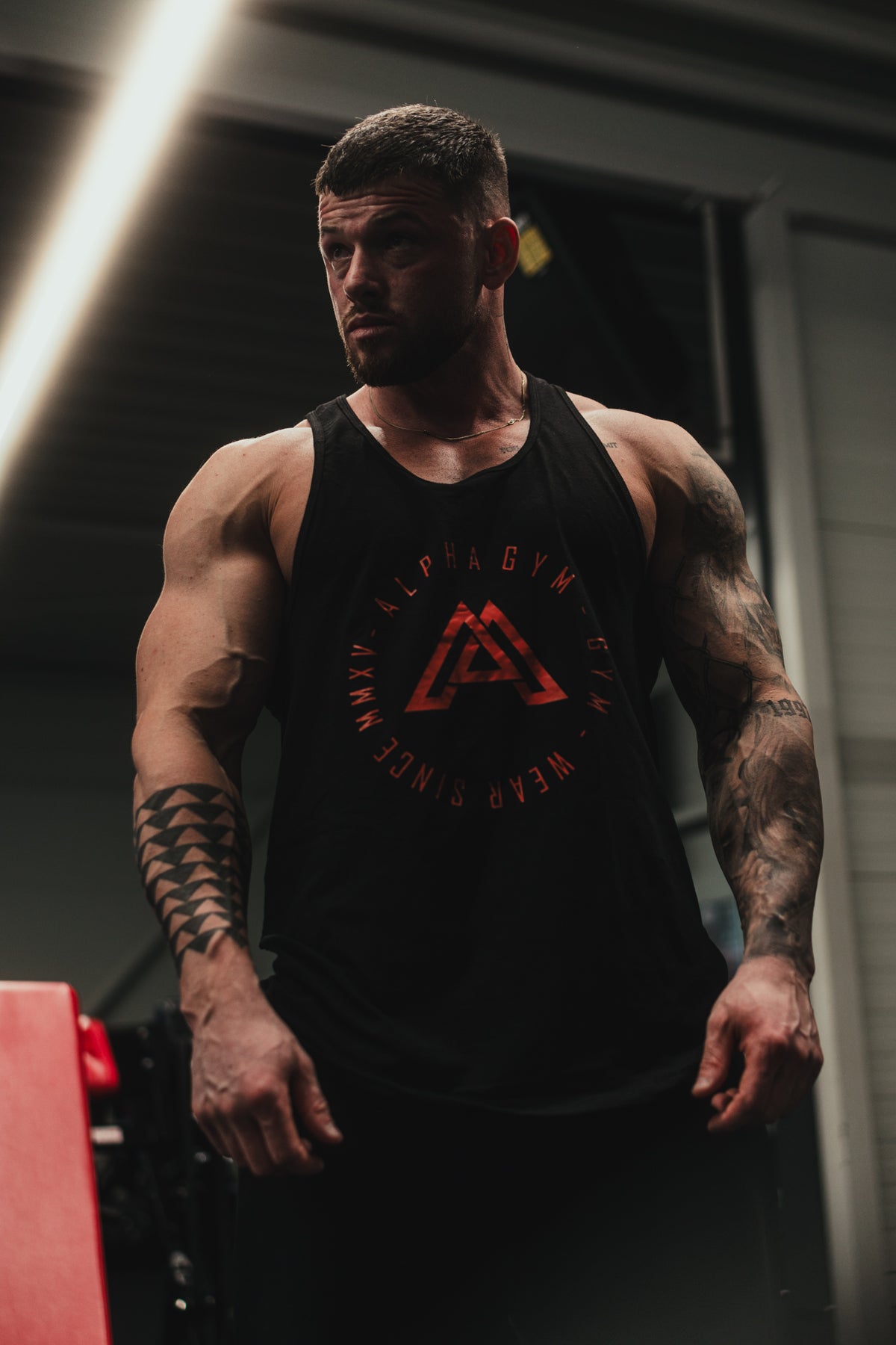 ALPHAGYM Herren Fitnessbekleidung und Gym Wear für Training