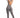 ''AUREA'' V-BACK SCRUNCH JUMPSUIT LONG GREY