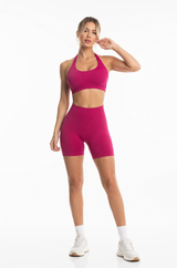 ILAYA Sport Bra – Berry