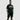 ALPHA GYM "COLLEGE" OVERSIZED FITNESS T-SHIRT BLACK ALPHA GYM
