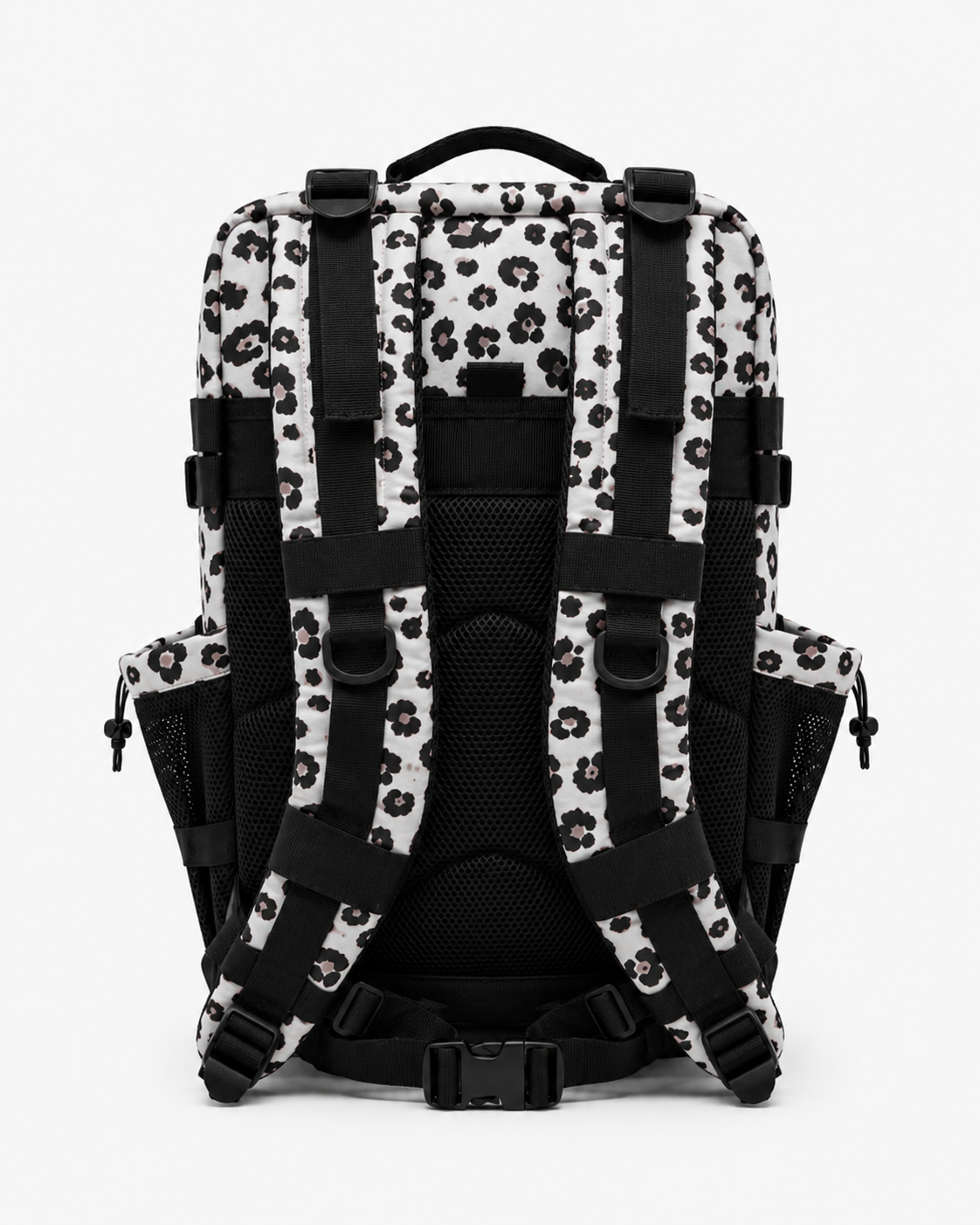 ALPHA GYM Gym Backpack 45L with Laptop Compartment – Military Leopard White – mit Laptopfach