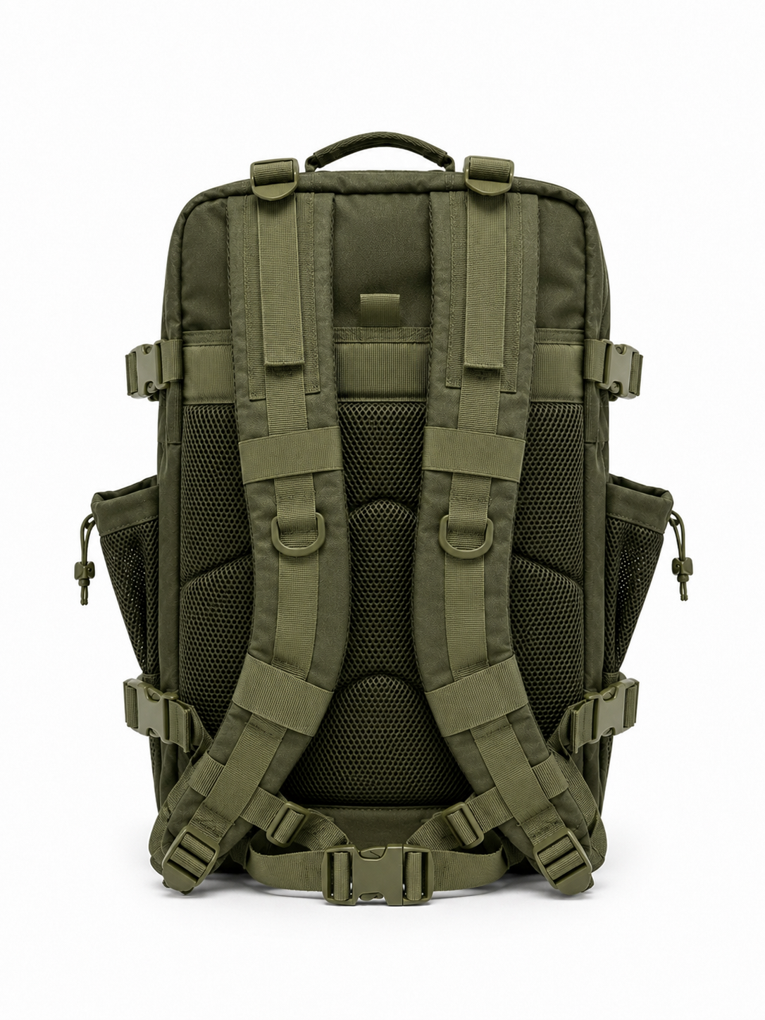 ALPHA GYM Gym Rucksack 45L mit Laptopfach – Military Army Green – mit Laptopfach