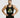 ''BIG LOGO'' STRINGER BLACK | YELLOW EDITION ALPHA GYM