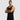 ''GRIT'' STRINGER | BLACK WHITE ALPHA GYM