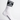 ALPHAGYM Performance Crew Socks – White/Black ALPHA GYM