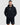''STATEMENT'' OVERSIZED HOODIE | BLACK ALPHA GYM