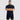 ALPHA GYM "LIFTING CLUB" OVERSIZED FITNESS T-SHIRT BLACK/GREY ALPHA GYM