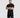ALPHA GYM "PRESUS" OVERSIZED FITNESS T-SHIRT BLACK/GREY ALPHA GYM