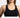 ALPHA GYM BEVON Sport Bra Black – Detail: Secure Fit