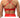 ALPHA GYM HYPER ACTIVE Sports Bra Red – Detail: Back View