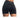 ALPHA GYM ILAYA Scrunch Shorts Black – Detail: Scrunch-Rückseite
