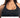 ALPHA GYM ILAYA Sport Bra Black – Detail: Neckholder-Schnitt