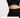 ALPHA GYM MOKEL Seamless Scrunch Leggings Black – Detail: High Waistband