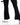 ALPHA GYM ONAJ Seamless Flared Leggings Black – Detail: Flared Cut