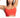 ALPHA GYM SOLENA Sport Bra Red – Detail: Sitz vorne